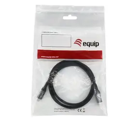 Equip mit USB4 Gen 3, schwarz / USB-C-Kabel / 40 Gbit/s / PD 240 W / 2 m