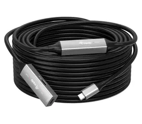 Equip 133358 / Aktives USB-C-Verlängerungskabel / USB-C auf USB-C / 15 m / USB 3.2 Gen 1 / 5 Gbit/s