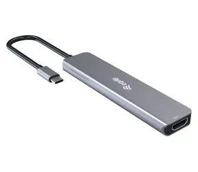 Equip 133500 / Adapter USB-C / HDMI 4K 60Hz / 3x USB-C / USB-A / 100W PD