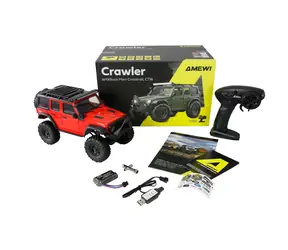 AMEWI AMXRock Mini-Crosstrail 4WD rot / RC-Auto / 1:16 / RTR / Alter: 14+ / 2,4 GHz