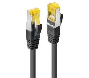 Lindy CAT6a U/UTP 1 m schwarz / Patchkabel / 10 Stück / LSZH / 500 MHz
