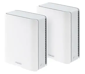Asus ZenWiFi BT10, weiß, 2er-Pack / Mesh-WLAN-System / Wi-Fi 7 / Tri-Band / 11529 Mbit/s