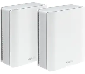 Asus ZenWiFi BT8 weiß 2er-Pack / Mesh-Router Wi-Fi 7 / 2,4 GHz / 5 GHz / 6 GHz / WAN + 3x LAN / USB 3.0