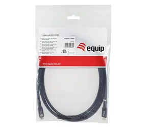 Equip USB4 Gen 4x2 schwarz / Kabel / USB-C auf USB-C / 80 Gbit/s / PD 240 W / 2 m