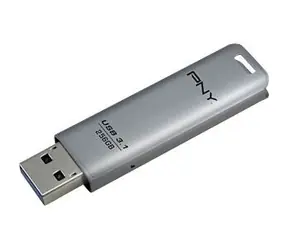 PNY Elite Steel 256 GB / USB-Stick / USB 3.1 Gen1 / Lesegeschwindigkeit 80 MB/s / Schreibgeschwindigkeit 20 MB/s