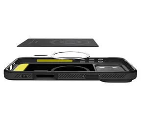 Spigen Rugged Armor MagSafe schwarz