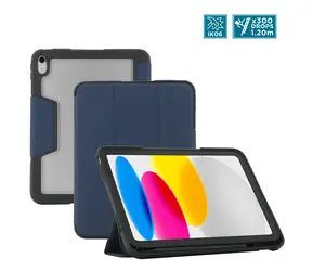 Mobilis Ultra Rugged blaue Hülle / Apple iPad 11" 2025 (11. Generation) / iPad 10,9" (10. Generation)