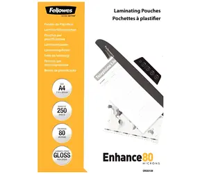 Fellowes Capture / Laminierfolie / A4 / 80 µm / glänzend / 250 Stück