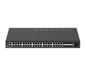 Netgear M4250-40G8XF schwarz / Managed Switch / 40× Gigabit PoE+ / 8× SFP+ 10G