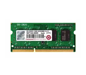 Transcend 2 GB 1600 MHz / SODIMM / DDR3 / CL11 / 1Rx8