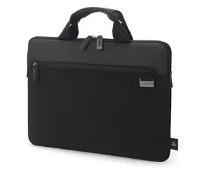 Dicota Sleeve PLUS FIVE 14 schwarz / Laptoptasche mit Tragegriff / bis zu 14 Zoll / Neopren