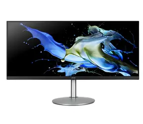 34" Acer CB342CU silber / Monitor / IPS / UWQHD 3440×1440 / 75Hz / 1ms / HDMI+DP+USB-C / AMD FreeSync