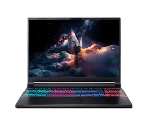 Acer Nitro V 16S schwarz / Notebook / 16" WQXGA 180Hz / Intel Core 7 240H / 16GB DDR5 / 1TB SSD / RTX 5070 8GB / Windows 11H