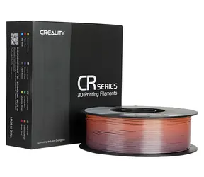 Creality Filament CR-Silk PLA Regenbogen / Filament für 3D-Drucker / PLA / 1,75 mm / 1 kg