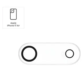 HAMA Cam Protect für Apple iPhone Air, transparent