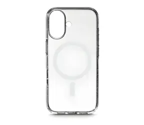 Transparente Schutzhülle mit Glitzereffekt von White Diamonds MagSafe für Apple iPhone 17