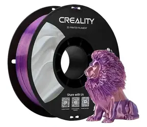 Creality Filament CR-Silk PLA pink-violett / 3D-Druckerfilament / PLA / 1,75 mm / 1 kg