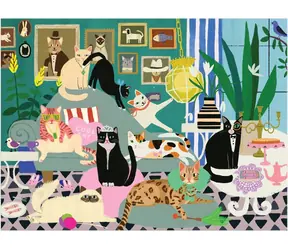 Galison Puzzle „Charmante Katzen“ / 1000 Teile