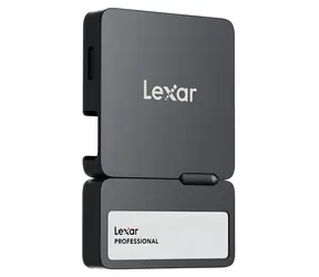 Lexar Professional SL400 2 TB / Externe SSD / USB 3.2 Gen 2 / Lesegeschwindigkeit 1050 MB/s / Schreibgeschwindigkeit 1000 MB/s / USB-C-Hub