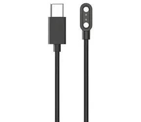 HAMA schwarz / Ladekabel / HAMA Smartwatch / USB-C / magnetisch / 60 cm