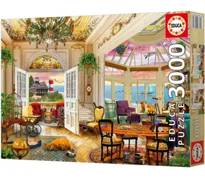 Educa Puzzle Leben am Meer / 3000 Teile / ab 14 Jahren