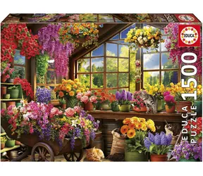 Educa Puzzle Gartenhaus / 1500 Teile