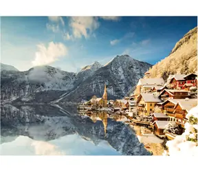Educa Puzzle Winter in Hallstatt / 1500 Teile