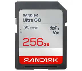 SanDisk Ultra GO SDXC 256 GB / Speicherkarte / Lesegeschwindigkeit: 190 MB/s
