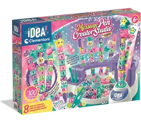 Clementoni IDEA Kreativset Labor zum Herstellen von Stiften mit Buchstaben / ab 6 Jahren