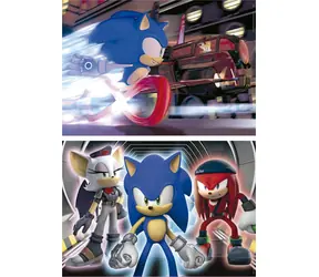 Educa Leuchtpuzzle Sonic Prime / 2x100 Teile