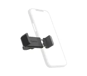 HAMA Kompakte schwarze Auto-Handyhalterung / für den Lüftungsschlitz / 360° drehbar / Breite 5,5-8,5 cm