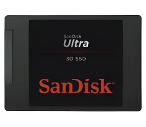 SanDisk Ultra 3D SSD 2 TB / Interne SSD / Lesen: 560 MB/s / Schreiben: 530 MB/s / SATA III