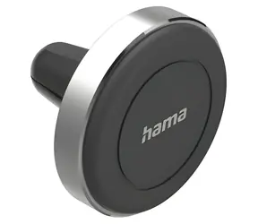 HAMA Magnet schwarz / Auto-Handyhalterung / mit Belüftung / 360° / Aluminium