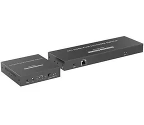 PremiumCord KVM-Switch 4:1 HDMI 2.0 / KVM-Switch / 4K 60Hz / Cat6/7 / 70 m
