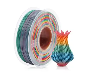 Xtendlan SILK PLA-Filament Rainbow Candy / 3D-Druckerfilament / PLA / 1,75 mm / 1 kg