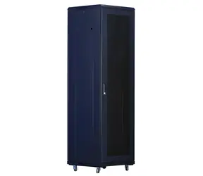 Xtendlan 42U/600x800 Rack schwarz / 19" Rack / perforierte Tür und Rückwand