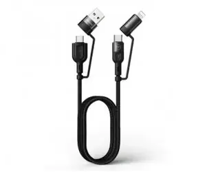 Baseus 4-in-1 / Ladekabel / PD 60W / Nylon / 1,2 m