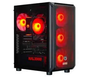 HAL3000 Alfa Gamer XT / Gaming-PC / AMD RYZEN 5 7600 / 32 GB DDR5 / RX 9070 XT / 2 TB PCIe4 SSD / WLAN / Windows 11