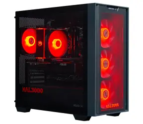 HAL3000 Alfa Gamer Pro / Gaming-PC / AMD RYZEN 7 7700 / 32 GB DDR5 / RTX 5070 / 1 TB PCIe4 SSD / WLAN / Windows 11