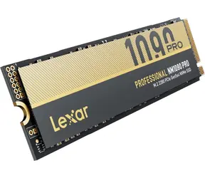 Lexar NM1090 Pro 1 TB Gold / SSD / M.2 2280 / PCIe Gen 5 NVMe / Lesen: 14.000 MB/s / Schreiben: 10.000 MB/s