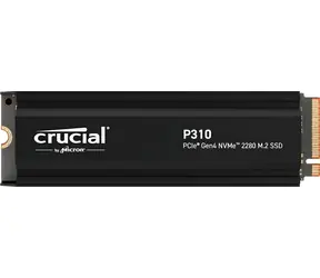 CRUCIAL P310 4 TB / M.2 SSD 2280 / PCIe 4.0 / 3D NAND / R: 7100 MB/s / Schreiben: 6000 MB/s / 5 Jahre