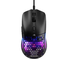 Glorious Model O Eternal schwarz / Gaming-Maus / 6 programmierbare Tasten / 55 g