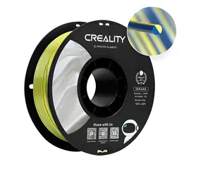 Creality CR-Silk PLA Gold Silber / Filament für 3D-Drucker / PLA / 1,75 mm / 1 kg