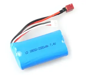 AMEWI Akupack 28970 / LiPo 2S 7,4V / 2000mAh / T-Stecker