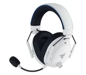 Razer BlackShark V3 Pro für PlayStation, weiß/schwarz / Gaming-Headset mit Mikrofon / ANC / 2,4 GHz / Bluetooth / USB-C