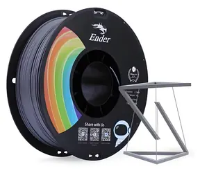 Creality Filament PLA+ grau / 3D-Druckerfilament / PLA+ / 1,75 mm / 1 kg