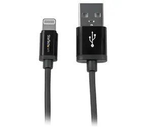 StarTech schwarz / Datenkabel / USB-A auf Lightning / 1 m