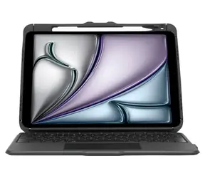 Targus VersaVu schwarz / Hülle mit Bluetooth-Tastatur / für iPad Air 11" / Bluetooth 5.0 / Hintergrundbeleuchtung / Deutsche Tastatur