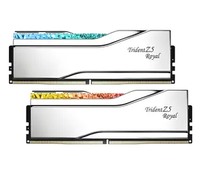 G.Skill Trident Z5 Royal Silver / RAM / 64 GB (2x32 GB) / DDR5-6400 / CL32 / 1,4 V / XMP 3.0
