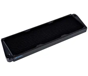 Alphacool NexXxoS ST30 Vollkupfer X-Flow 420 mm schwarz / Radiator / 3× 140 mm / 30 mm